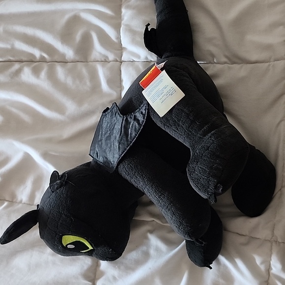 How To Train Your Dragon Toothless, Build a Bear plush - Picture 3 of 5